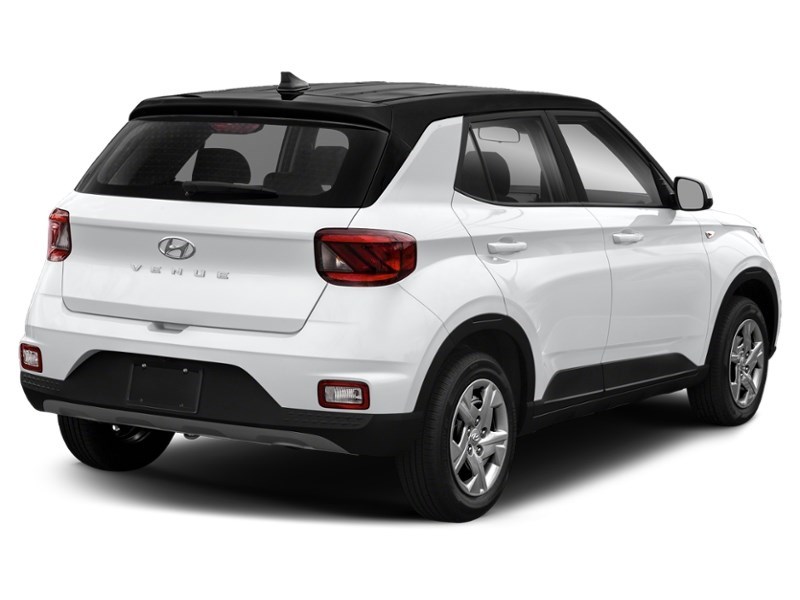 2021 Hyundai Venue Essential IVT w/Two-Tone Polar White w/Black Roof  Shot 2