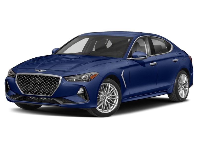 2019 Genesis G70 2.0T Advanced AWD Mallorca Blue Metallic  Shot 4