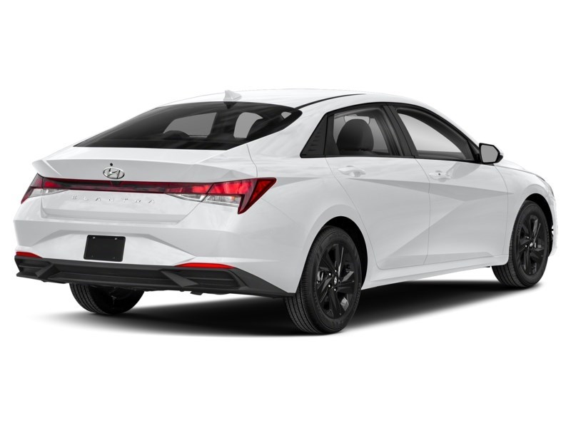 2021 Hyundai Elantra Preferred IVT w/Sun & Tech Package Polar White  Shot 2