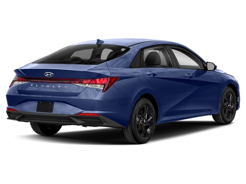2021 Hyundai Elantra Preferred IVT w/Sun & Tech Package Intense Blue  Shot 2