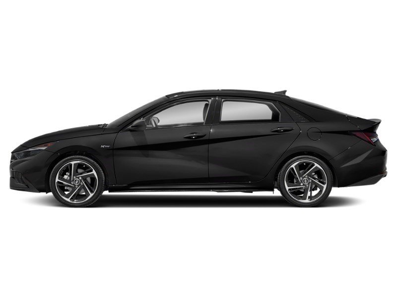 2021 Hyundai Elantra N Line DCT Space Black  Shot 3