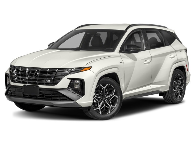 2022 Hyundai Tucson N Line AWD Crystal White  Shot 4