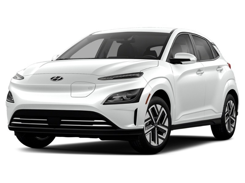 2022 Hyundai Kona Electric Preferred FWD Atlas White  Shot 2