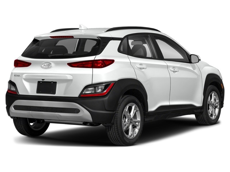 2023 Hyundai Kona 2.0L Preferred AWD Atlas White  Shot 2