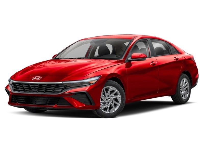 2026 Hyundai Elantra Preferred IVT w/Tech Pkg Ultimate Red  Shot 12