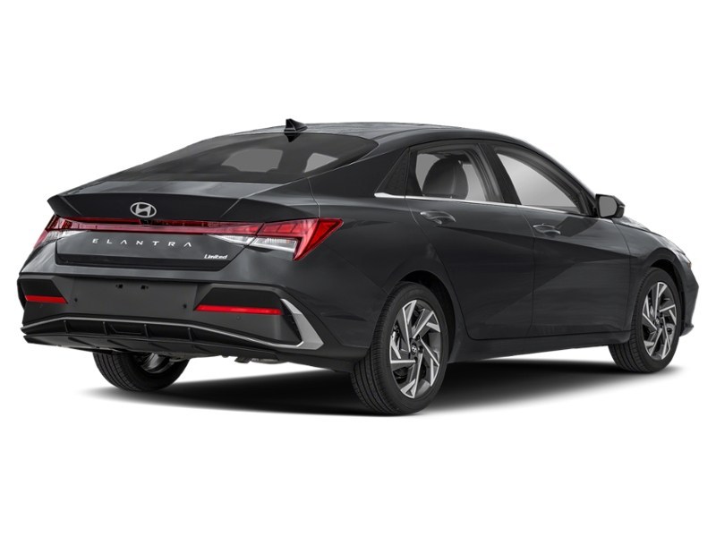 2025 Hyundai Elantra Luxury IVT w/Two-Tone Interior Abyss Black  Shot 6