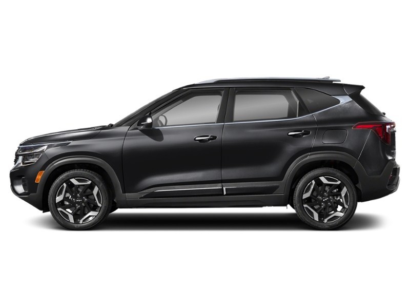 2025 Kia Seltos SX AWD w/Black Interior Fusion Black  Shot 3