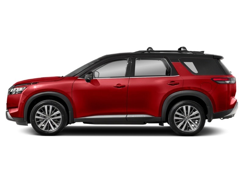 2024 Nissan Pathfinder Platinum 4WD Scarlet Ember Tintcoat/Super Black  Shot 11