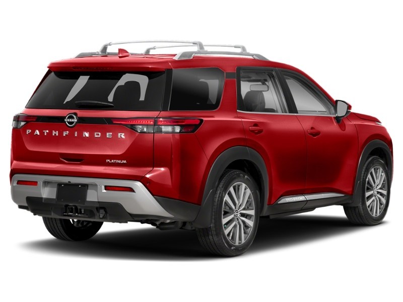 2024 Nissan Pathfinder Platinum 4WD Scarlet Ember Tintcoat  Shot 6