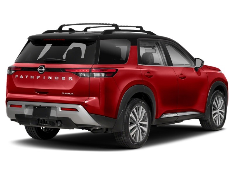 2024 Nissan Pathfinder Platinum 4WD Scarlet Ember Tintcoat/Super Black  Shot 12