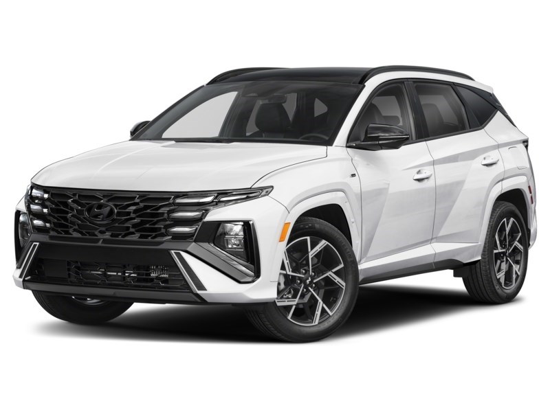 2026 Hyundai Tucson Hybrid N-Line AWD Crystal White  Shot 4