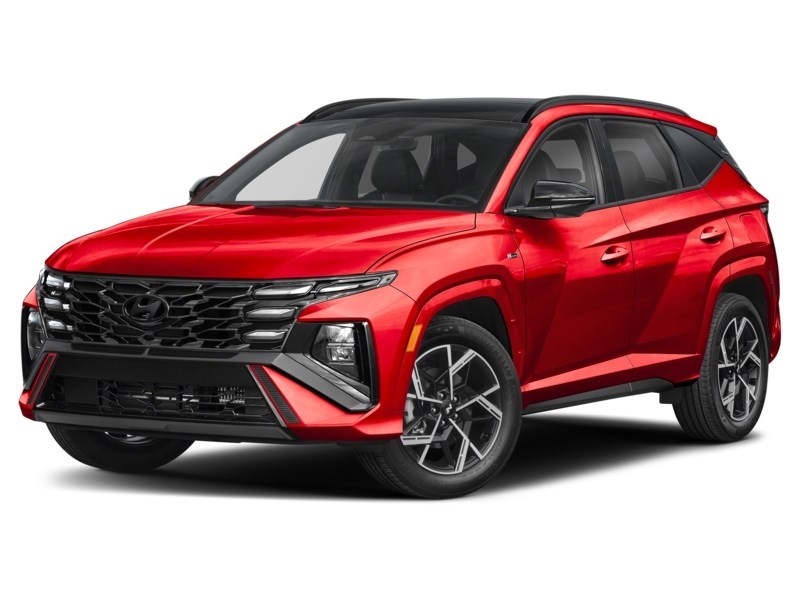 2026 Hyundai Tucson Hybrid N-Line AWD Ultimate Red  Shot 10