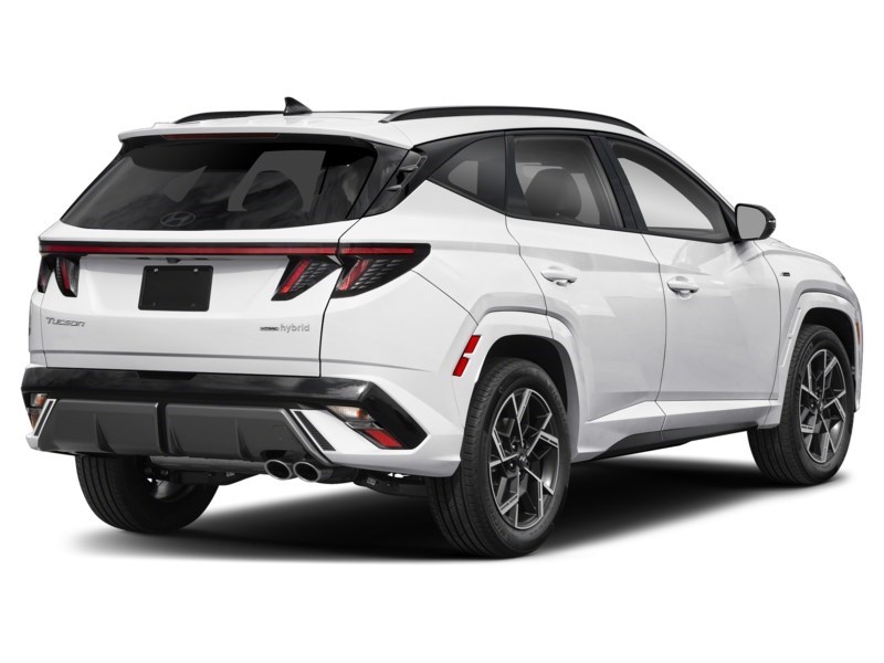 2026 Hyundai Tucson Hybrid N-Line AWD Crystal White  Shot 2