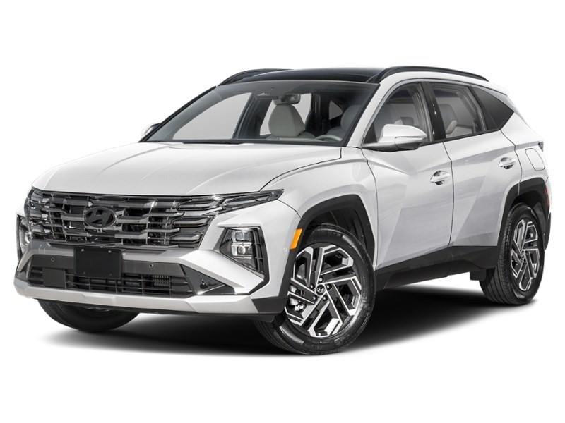 2025 Hyundai Tucson Hybrid Ultimate AWD Crystal White  Shot 1