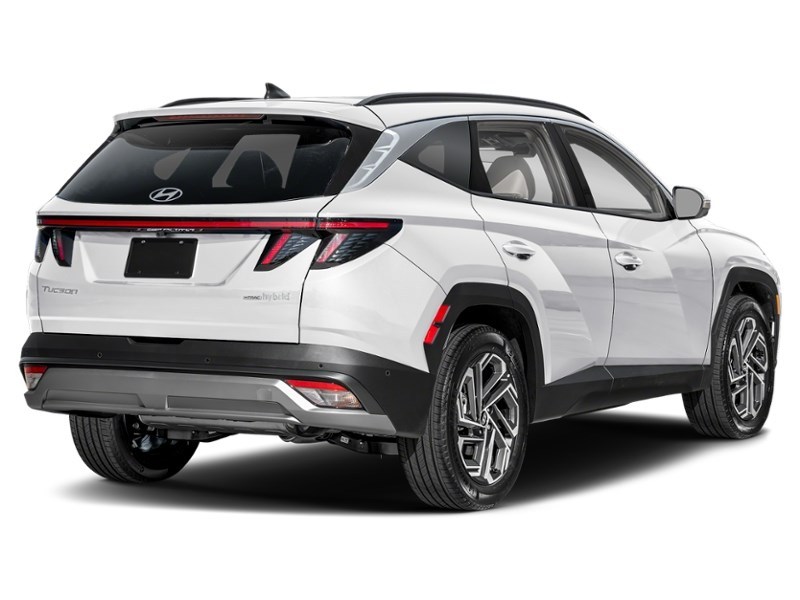 2025 Hyundai Tucson Hybrid Ultimate AWD Crystal White  Shot 6