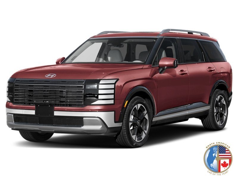 2026 Hyundai Palisade HEV Luxury 7-Passenger AWD Galaxy Maroon  Shot 1