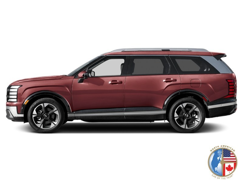 2026 Hyundai Palisade HEV Luxury 7-Passenger AWD Galaxy Maroon  Shot 3